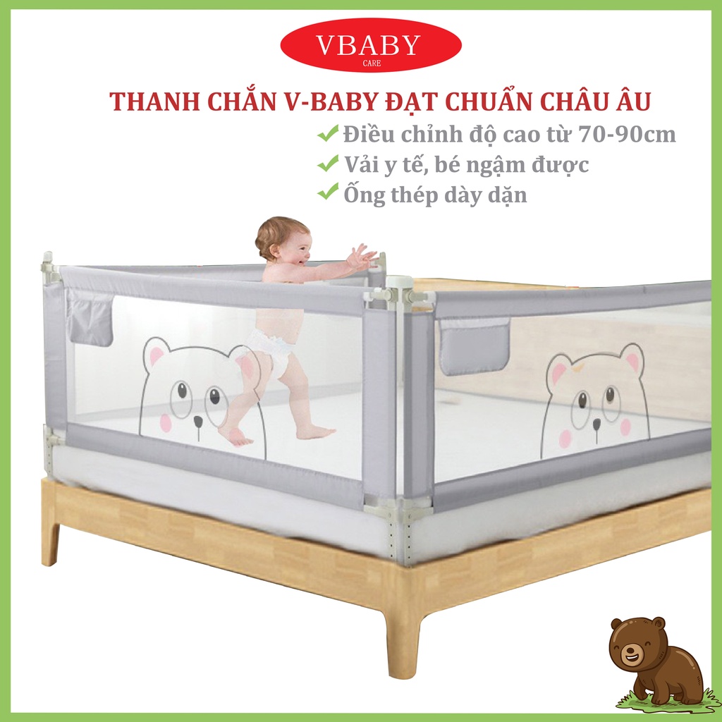 Thanh chắn giường Nhật Bản V-BABY N1