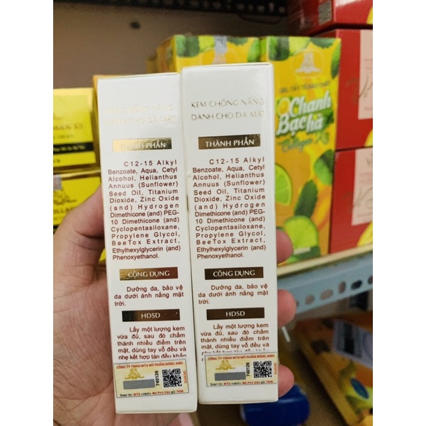 Chống nắng Sun x3 [chính hãng  - có mã Vạch- bao test ]