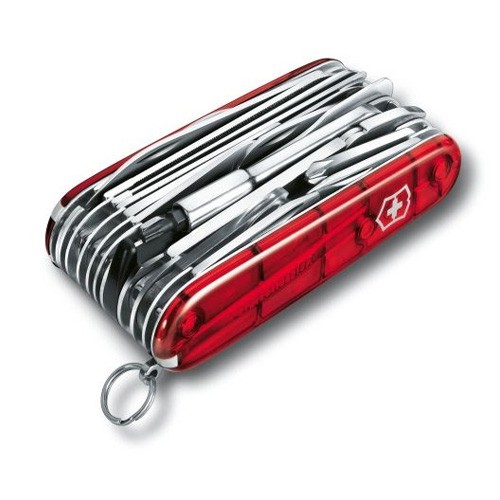 Dao xếp đa năng Swiss Champ XLT bằng thép không gỉ,màu đỏ trong hộp 1.6795.XLT - Phân phối hàng chính hãng Victorinox