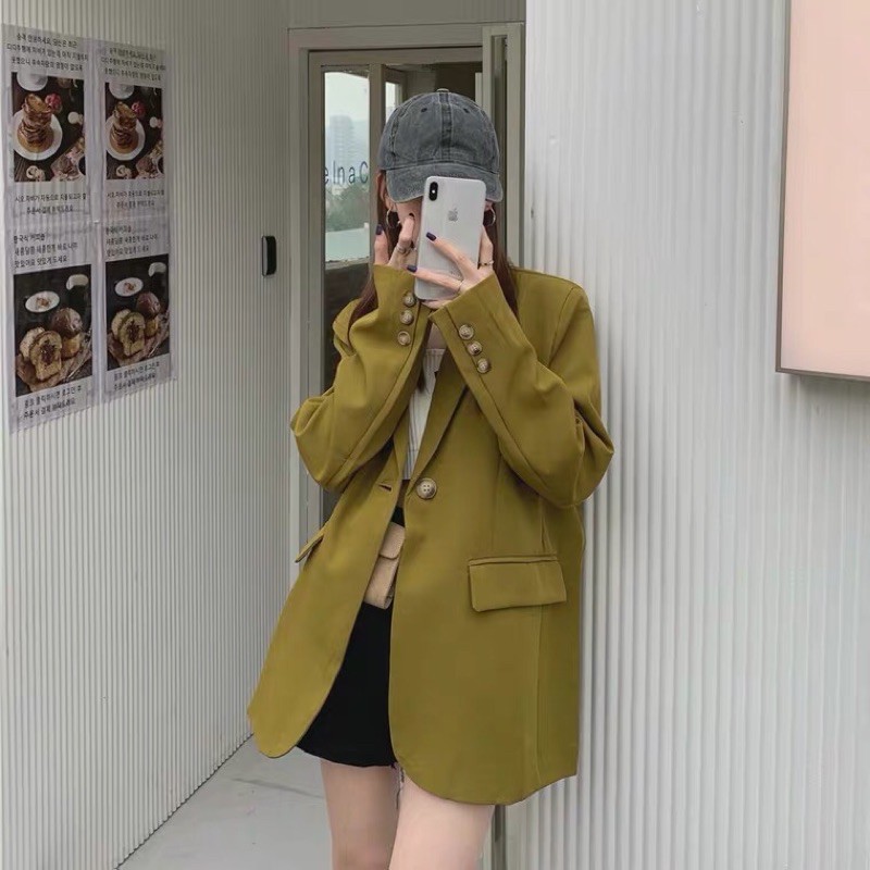 (Hàng đang về) Áo Blazer phong cách trẻ trung | BigBuy360 - bigbuy360.vn