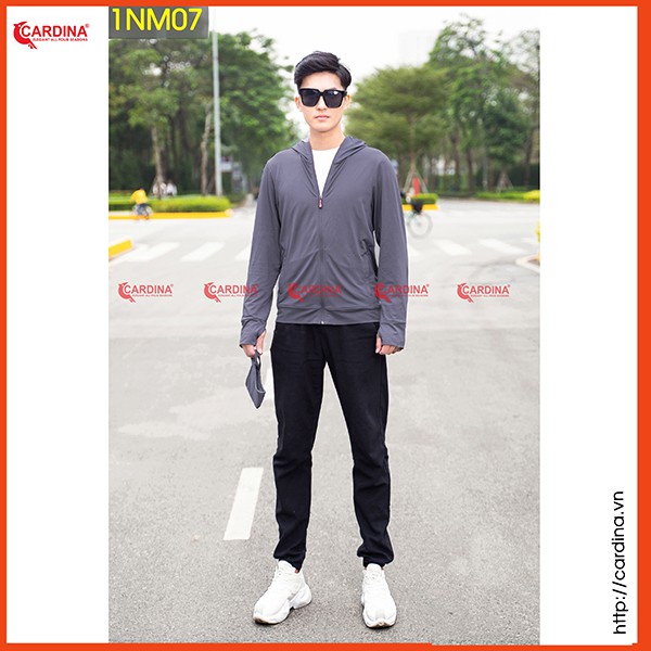 Áo chống nắng nam CARDINA 2 lớp chất thun lạnh cao cấp viền thể thao chống tia UV thiết kế lưới tản nhiệt 2NM02 | BigBuy360 - bigbuy360.vn
