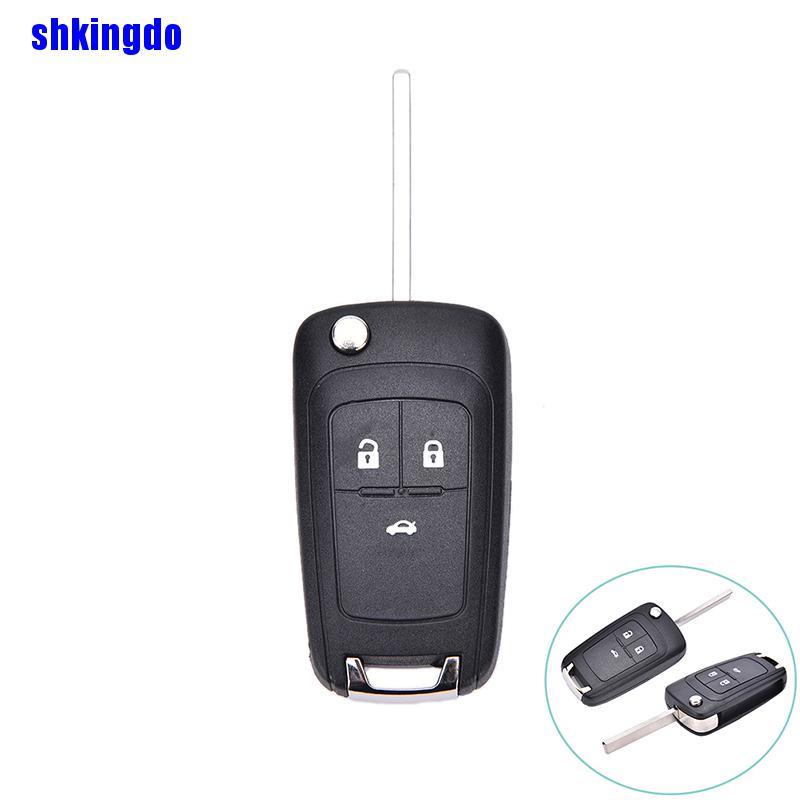 Vỏ Chìa Khóa Điều Khiển Từ Xa 3 Nút Bấm Cho Xe Chevrolet Cruze