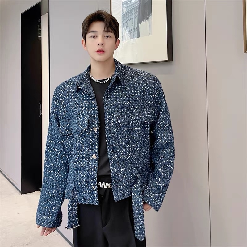 ÁO KHOÁC DẠ TWEED NAM DÁNG LỬNG |TAHISHOP|
