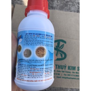 MEN Ủ PHÂN CÁ, BÁNH DẦU - TKS-PROTI Chai 100ml