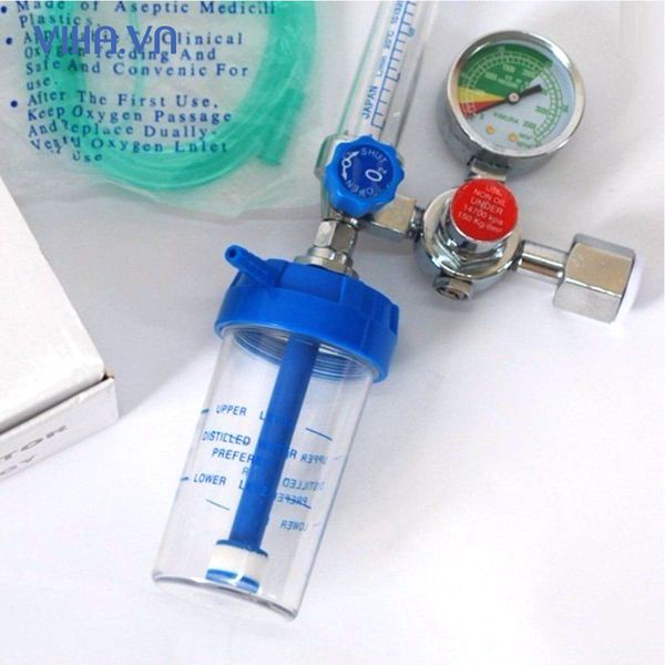 ✅ Đồng Hồ Oxy Y Tế Greetmed / PA Medical (Có Bình Tạo Ẩm) -VT0055 | Y Tế Vạn Thành