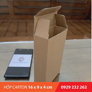 9x4x16 Hộp Carton đóng hàng gửi COD