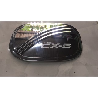 Ốp nắp bình xăng mạ crom xe mazda cx5 2018, 2019