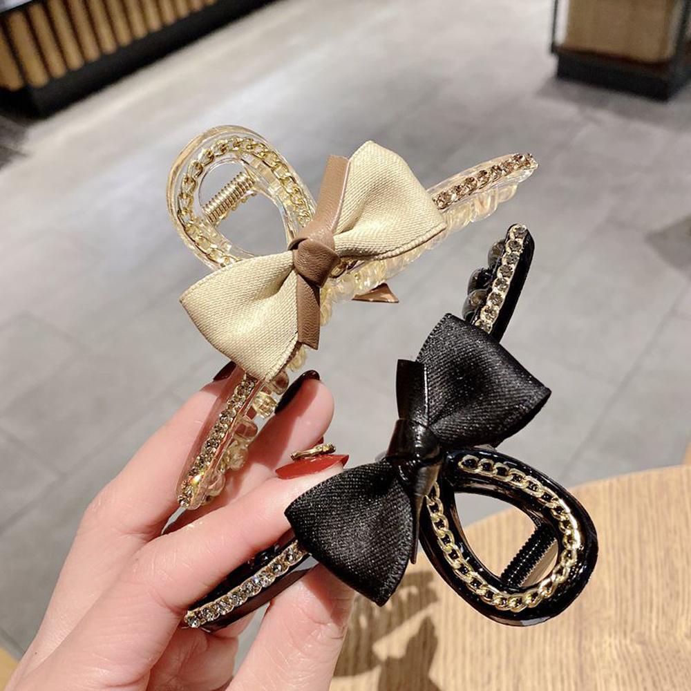 Kẹp tóc hỗ trợ rửa mặt Nơ Thời Trang Cho Nữ|Kẹp Càng Cua Tiện Lợi Chất Lượng