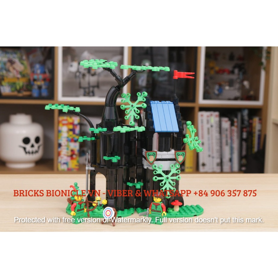LEGO SYSTEM - ĐỒ CHƠI XẾP HÌNH LEGO CASTLE SYSTEM - 40567 FOREST HIDEOUT - KHU RỪNG BÍ ẨN