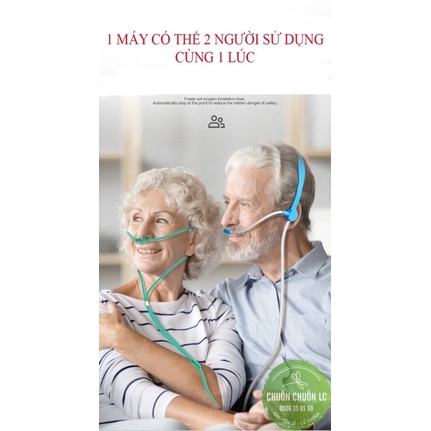 Máy tạo Oxy gia đình SANTAFELL 7 lít, gồm cả chức năng tạo Khí dung