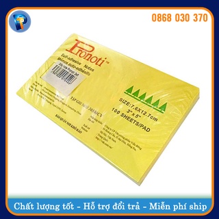 Giấy Note Pronoti 3x5 Vàng