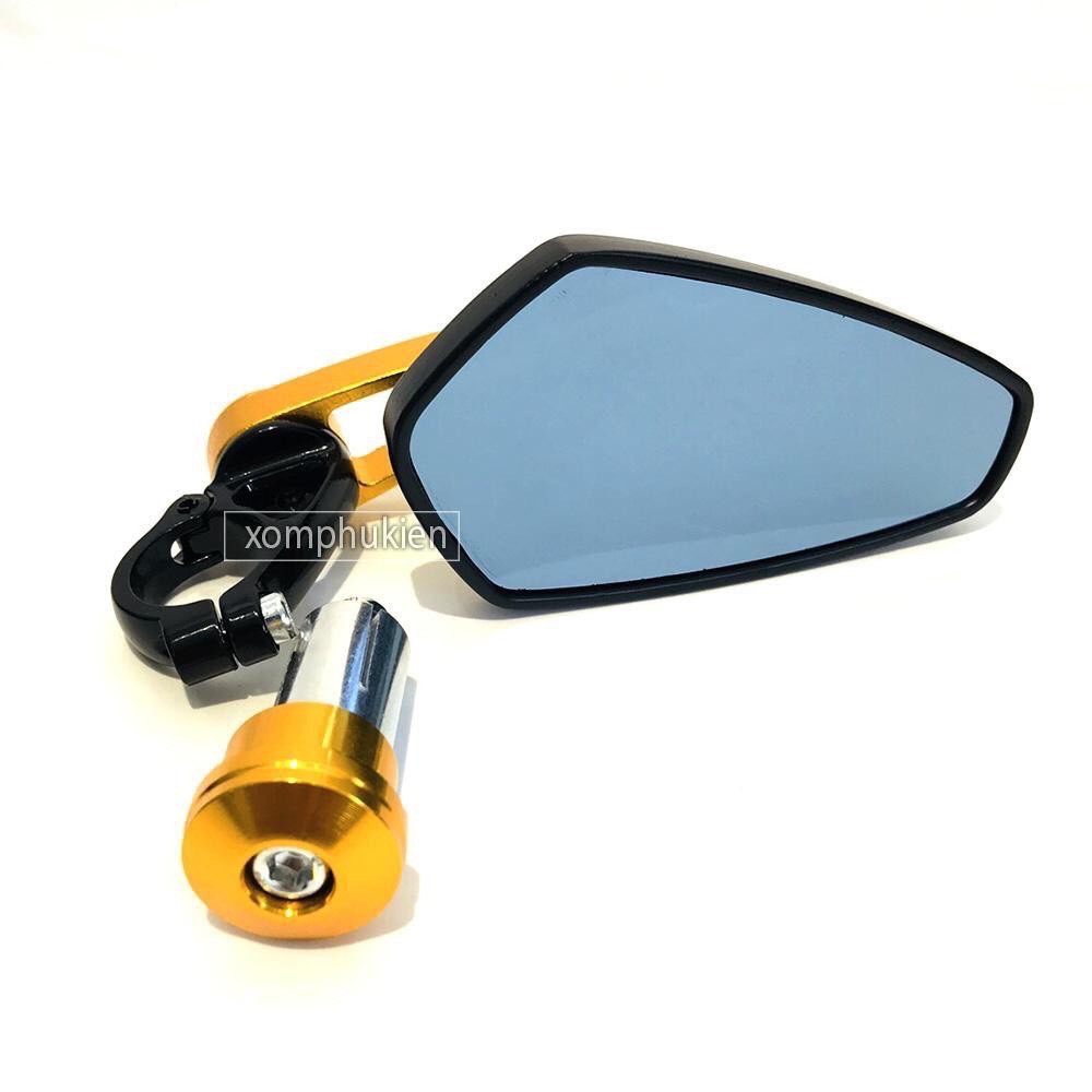 Gương gù tay lái CRG nhôm CNC .Trái Phải Đều Giống Nhau Lắp Mọi Loại Xe ( Giá 1 Chiếc )