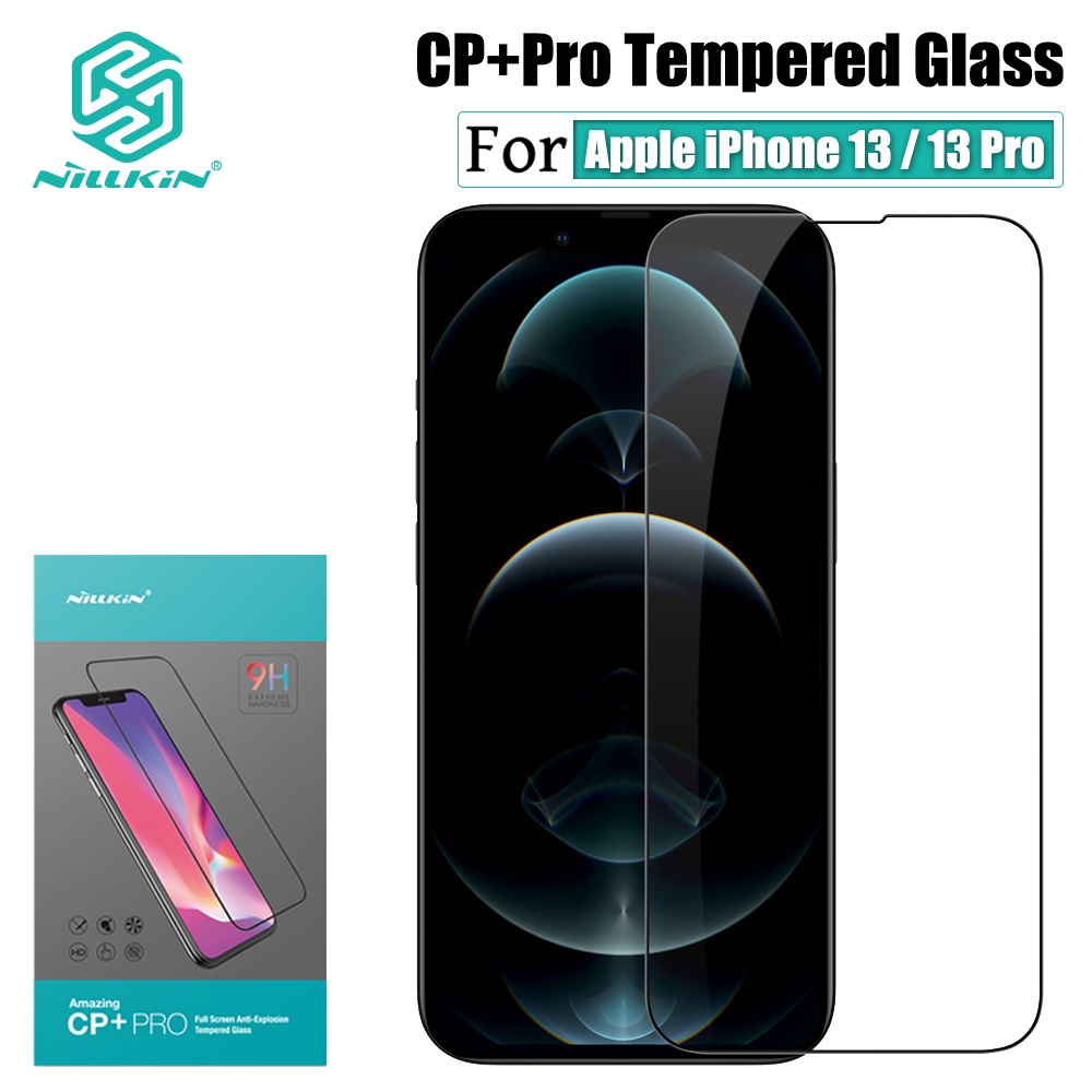 Kính cường lực Nillkin CP+ Pro toàn màn hình chống lóa 9H cho iPhone 13 / 13 Pro