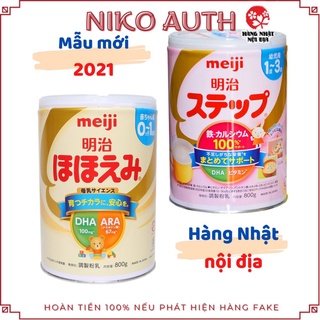 Sữa bột Meiji 800gr sữa lon Meiji số 0 và số 9 hàng Nhật nội địa mẫu mới thumbnail