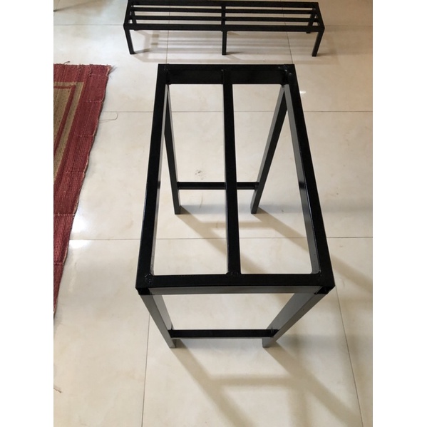 Kệ kê bể cá mini dài 40cm rộng 30cm cao 60cm. Thép hộp mạ kẽm 2x4cm