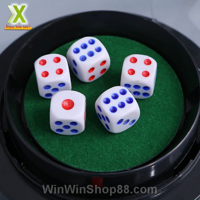 Bộ Máy lắc xí ngầu Beer Club & Xí ngầu uống bia tiếng Việt - Winz.vn