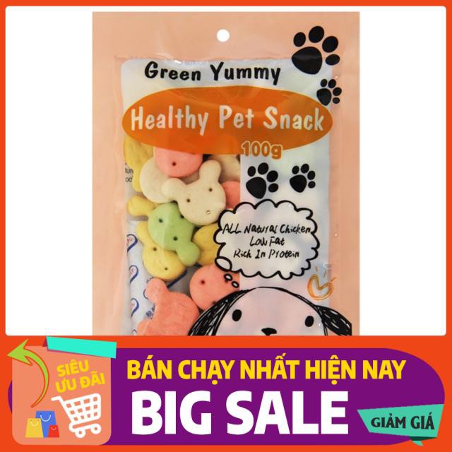 Bánh quy Green Yummy - Bánh thưởng cho chó mèo