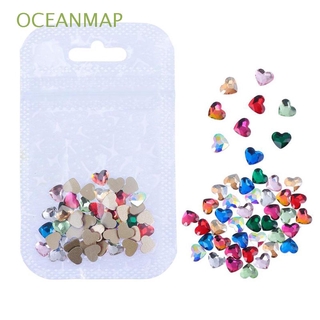 Seet 50 Hạt Charm Thủy Tinh Hình Ngôi Sao 3d Dùng Trang Trí Móng Nghệ Thuật