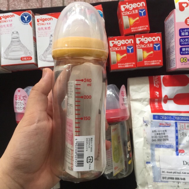 (Mit) Bình sữa pigeon nội địa nhật