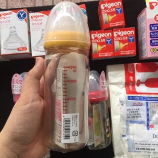 (Mit) Bình sữa pigeon nội địa nhật