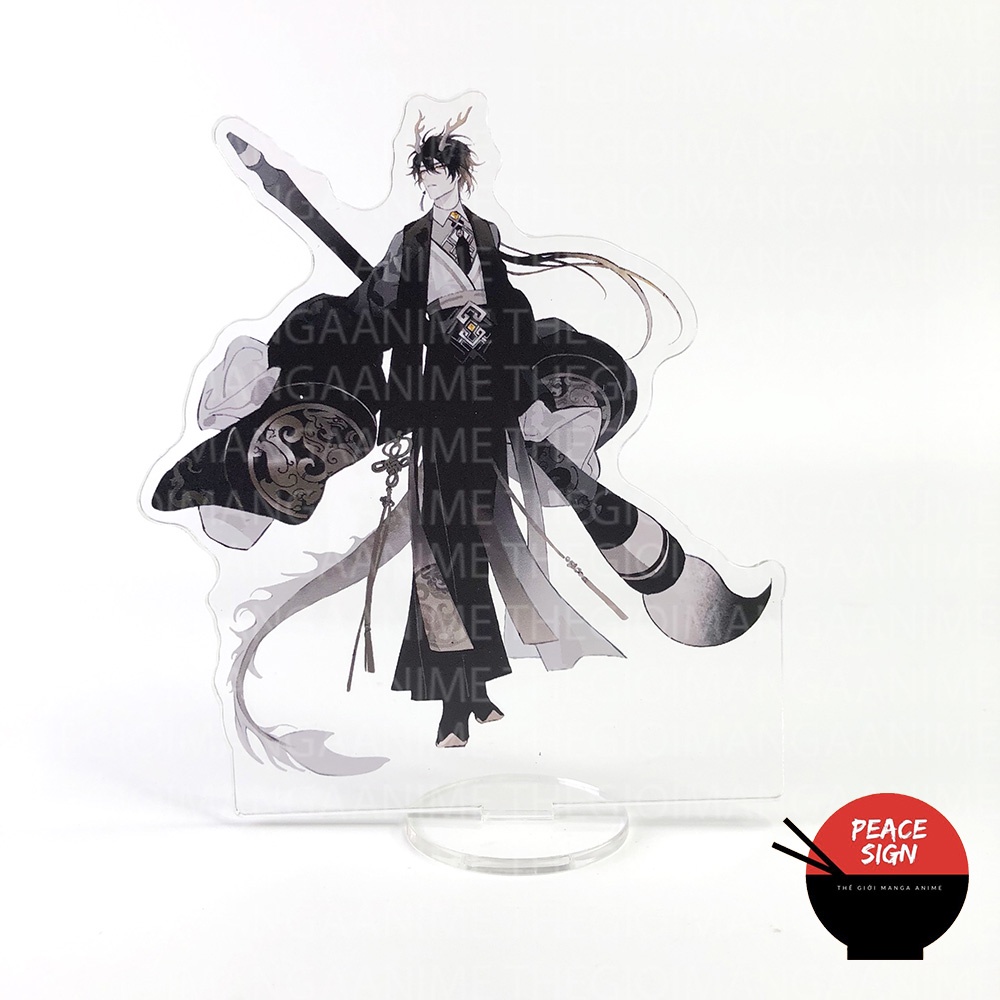 Mô hình GENSHIN IMPACT ver PHÁP SƯ TRUNG HOA standee game tượng acrylic anime mica chibi trang trí