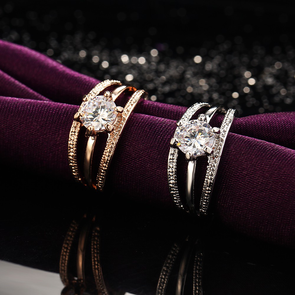 Nhẫn Mỹ Ký Austrian Crystal N186