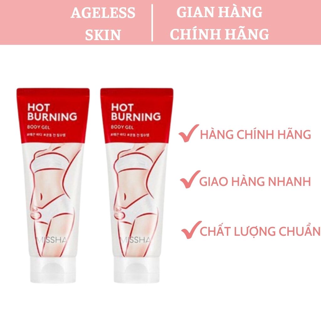 Missha Hot Burning - Gel Kem Tan Mỡ Bụng Đùi Hàn Quốc