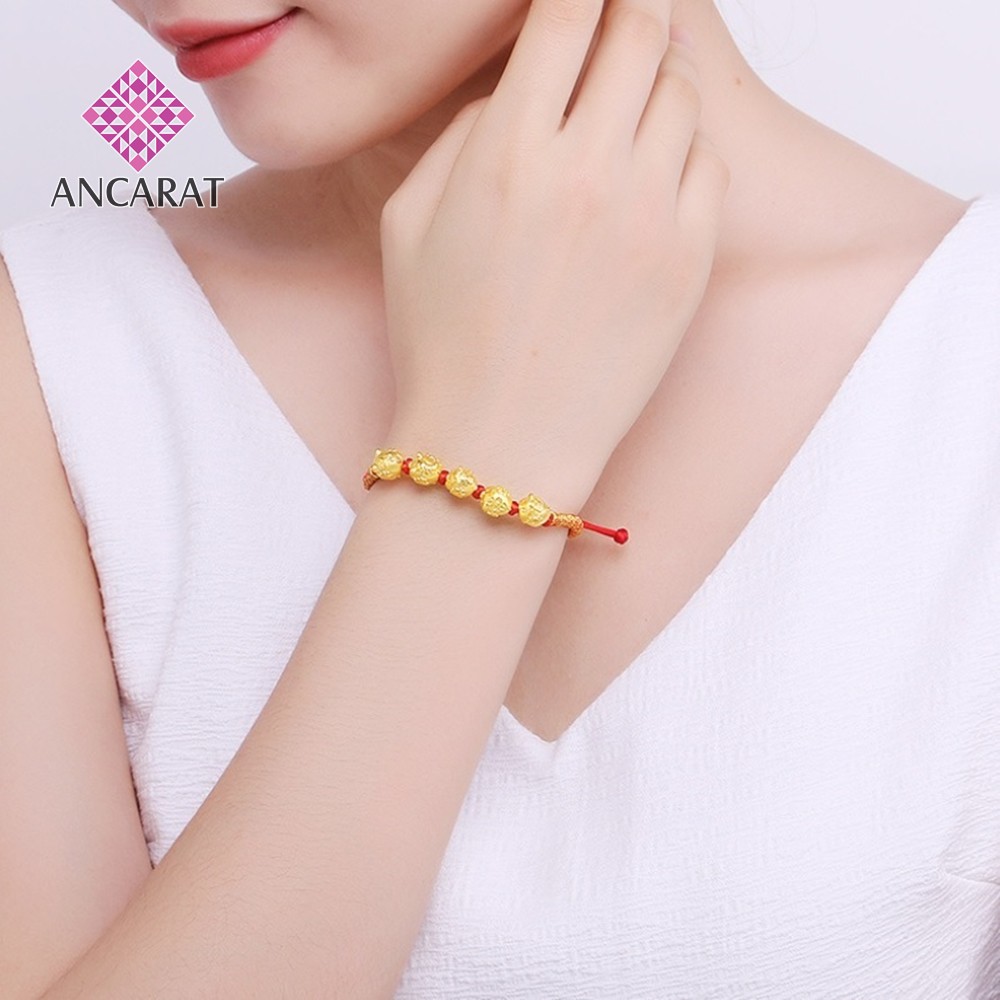 Vòng tay Handmade Charm vàng Kim Hợi - ANCARAT