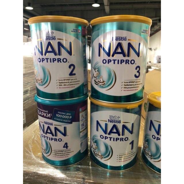Nan Nga 800g đủ số 1,2,3,4 hàng air