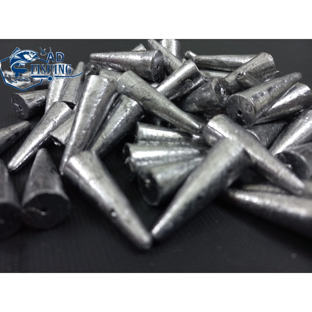 10 Cục Chì Xuyên Tâm 20g câu cá siêu rẻ