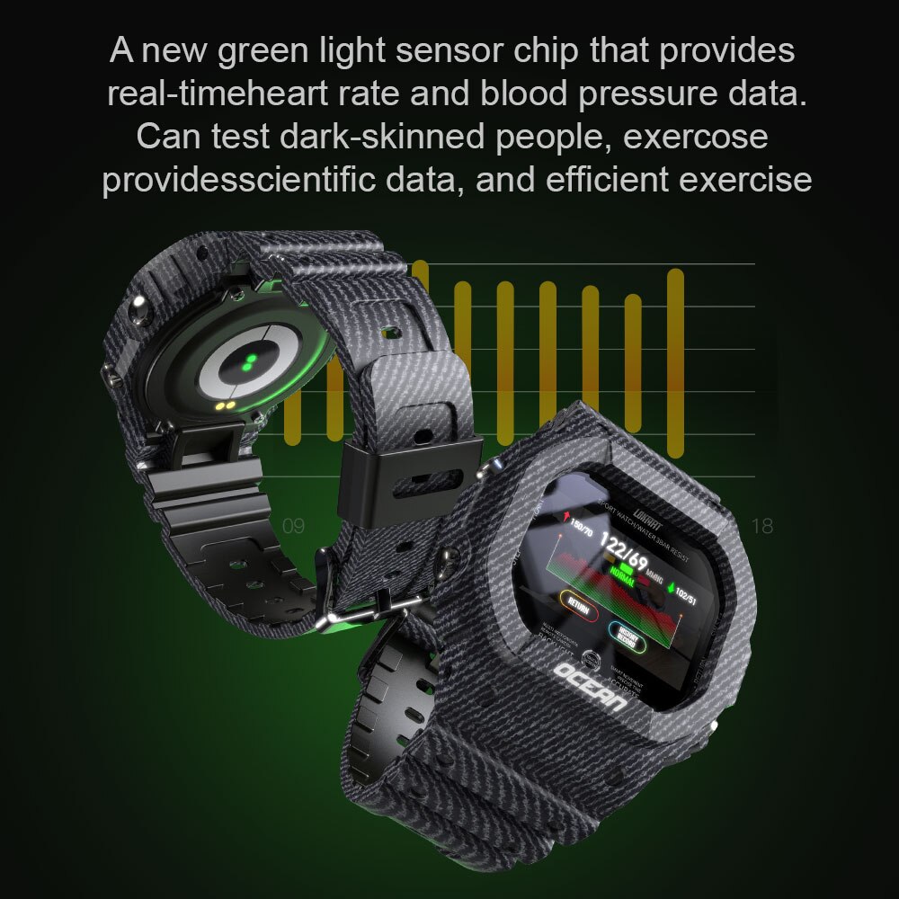 LOKMAT Remote Camera  Sports Smart Watch Swimming Smartwatch Pedometer Heart Rate Monitor Call Message