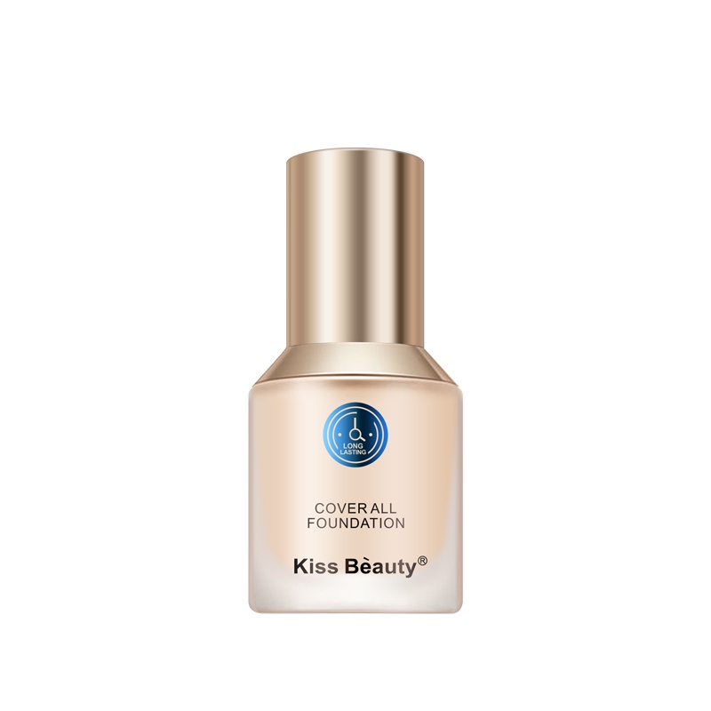Kem Nền Kiss Beauty Che Khuyết Điểm Toàn Diện Kiềm Dầu Chống Thấm Nước 68198 Chăm Sóc Da