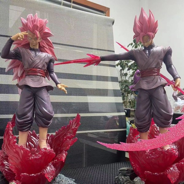 Mô hình black goku có 6 đầu thay thế hàng đẹp siêu nét