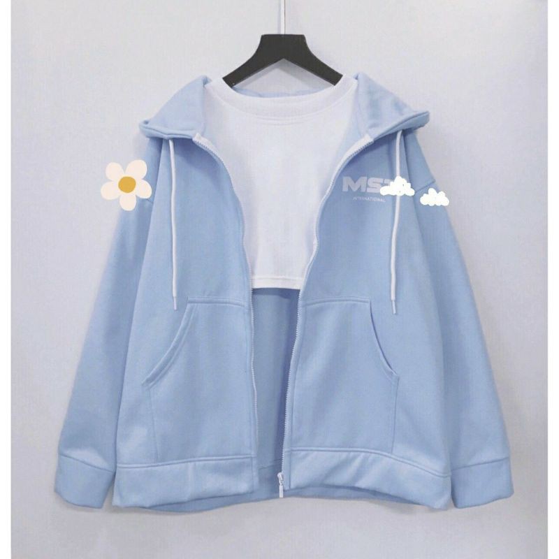 Áo Khoác Hoodie Missout unisex form rộng phong cách Ulzzang - Sayhey Clothing | BigBuy360 - bigbuy360.vn