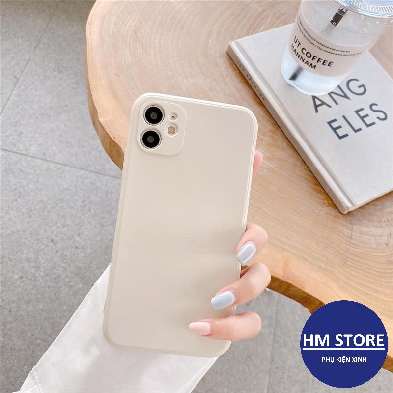 Ốp lưng Trơn dẻo bảo vệ camera dành cho 6/6plus/6s/6splus/7/7plus/8/8plus/x/xr/xs/11/12/13/pro/max/plus/promax