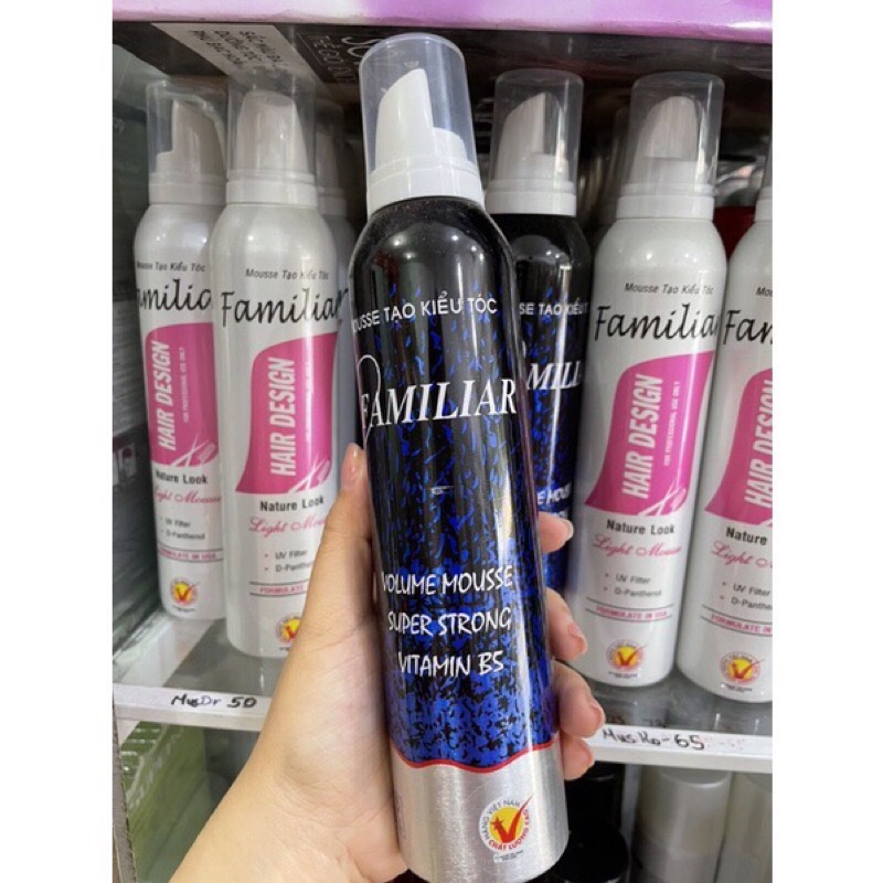 Mouse tạo kiểu tóc Familiar 250ml