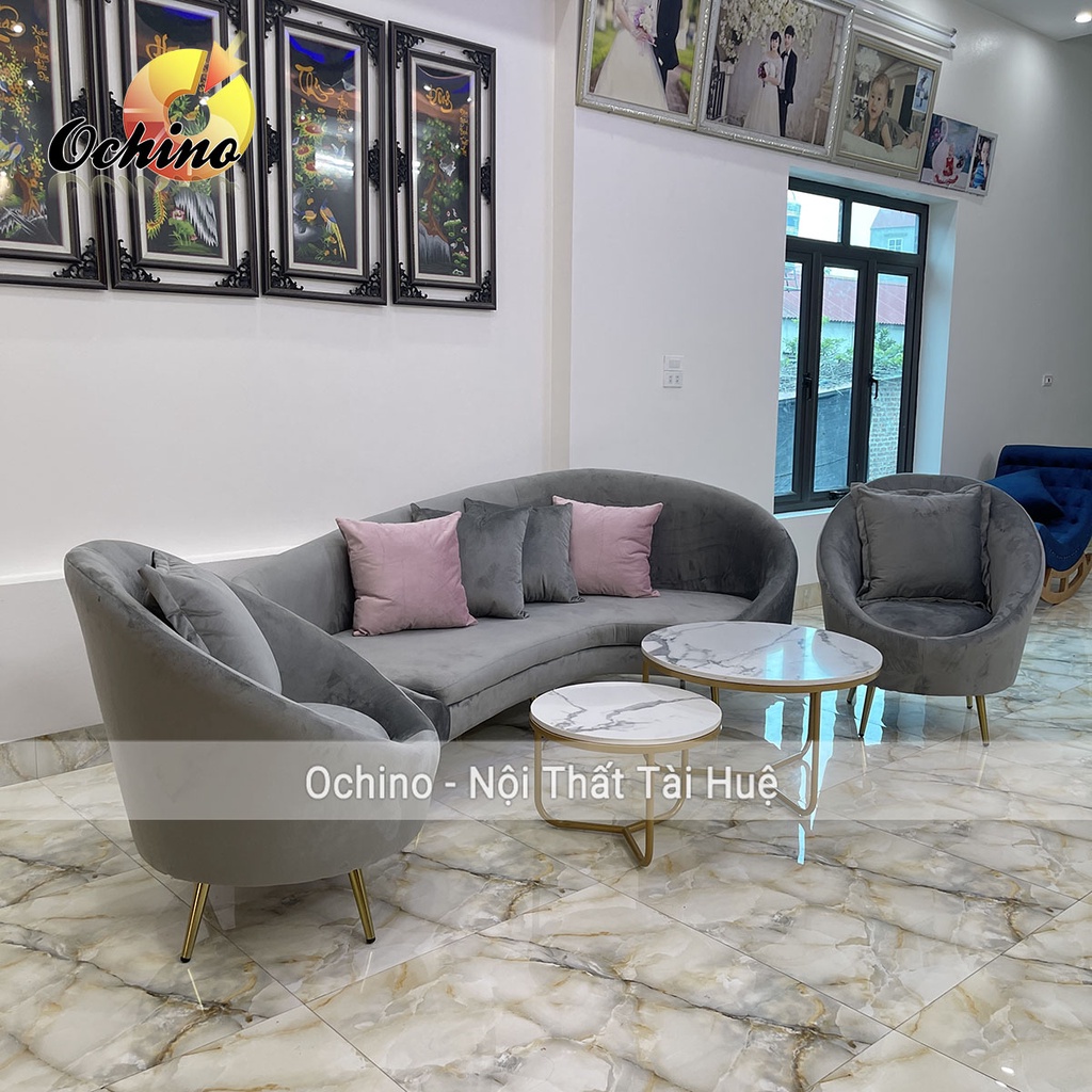 Ghế Sofa có tựa lưng mẫu thuyền cao cấp để phòng khách hoặc shop dài 1m6 ( đủ màu)