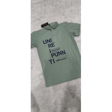 Áo tay ngắn có cổ thun cá sấu dành cho nam sale