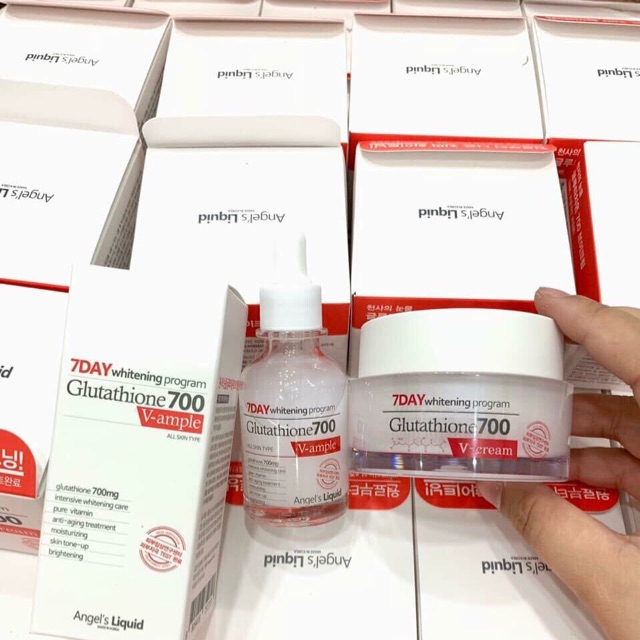 Bộ trắng da Glutathione 7days