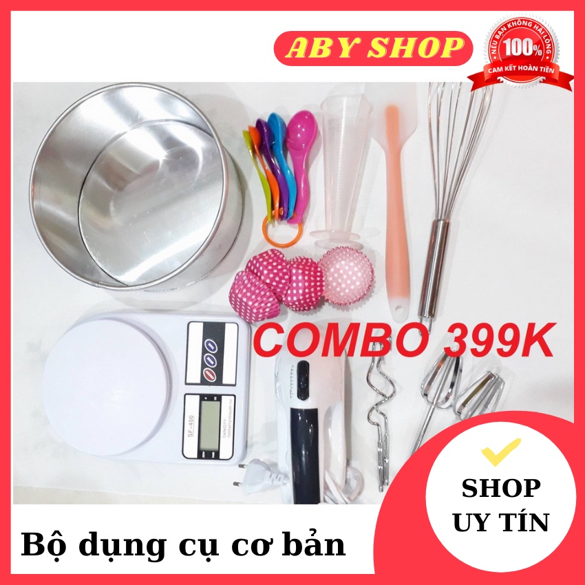 Bộ dụng cụ cơ bản ⚡ GIÁ SỐC ⚡ bộ dụng cụ nhà bếp với nhiều đồ dụng hữu ích cho việc nấu nướng
