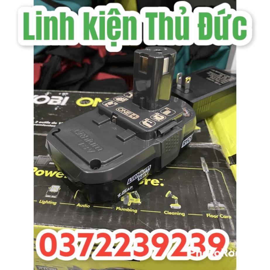 Lktd BN. Pin Ryobi ONE + HP 18V 1.5Ah PBP002 và P189