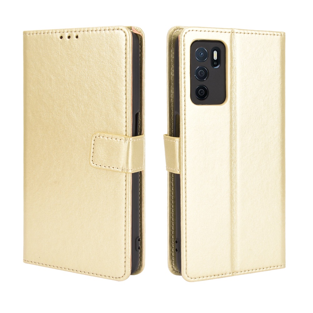 Bao Da pu Điện Thoại Nắp Lật Kèm Ngăn Đựng Thẻ Cho oppo a16 oppo a16 a 16 oppoa16 Ốp