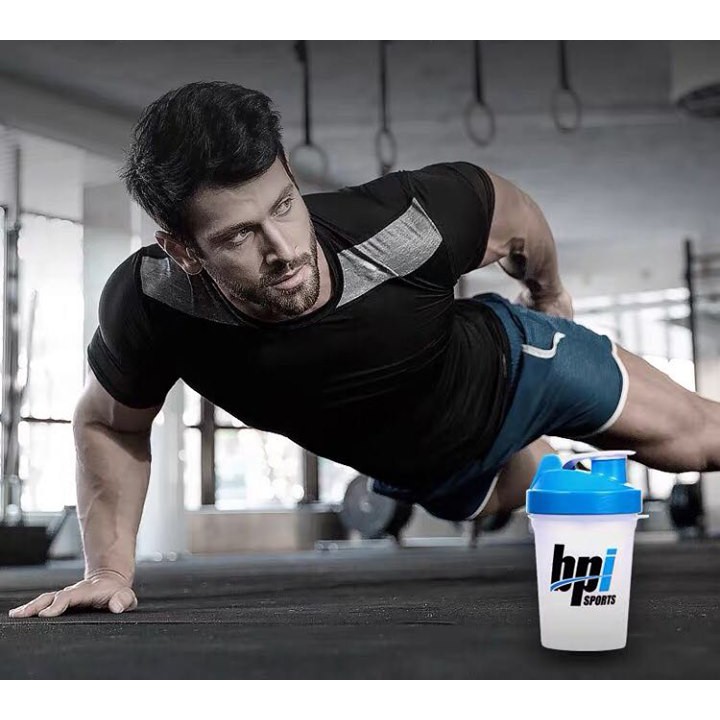 Bình lắc tập gym bình nước shake bottle BPI