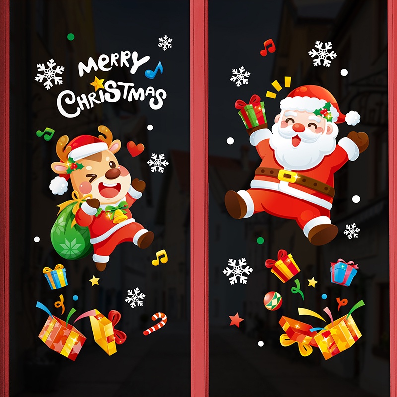 Decal dán kính trang trí Noel 2022 TUNG HOME DECOR | BigBuy360 - bigbuy360.vn