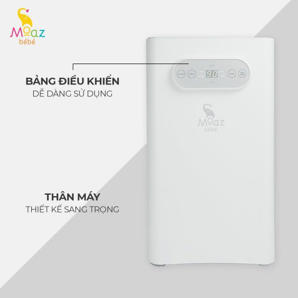 MÁY RỬA BÌNH SỮA, TIỆT TRÙNG VÀ SẤY KHÔ MOAZ BÉBÉ MB – 035