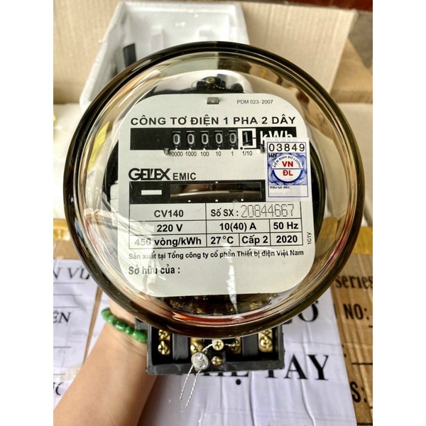 Đồng hồ điện có giấy kiểm định-HÀNG CHẤT LƯỢNG CAO