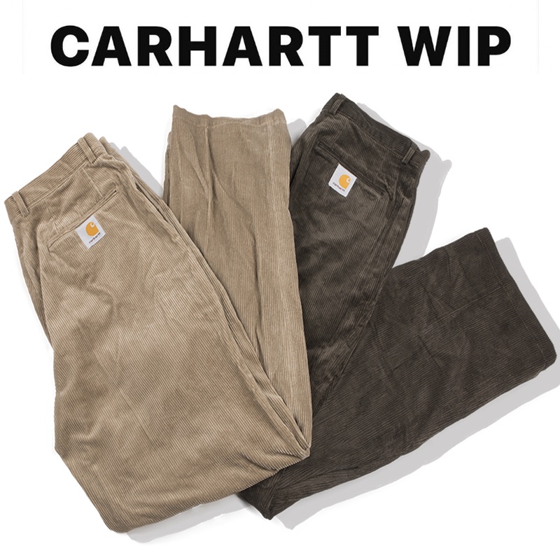 Quần Yếm Vải Nhung Kẻ Dáng Rộng Thời Trang Mùa Hè 2021 Dành Cho Cặp Đôi Kxmm Carhartt