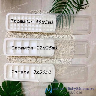  Khay Đá Khay Trữ Đông Thức Ăn Dặm Có Nắp Inomata Nội Địa Nhật