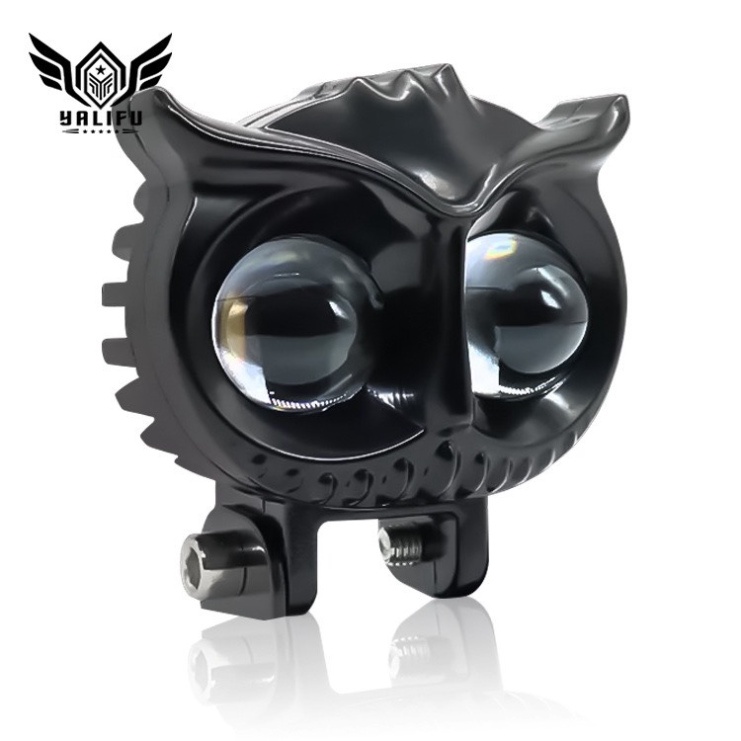 Đèn Trợ Sáng Mắt Cú Công Suất 20W Cos Trắng Pha Vàng Chống Nước