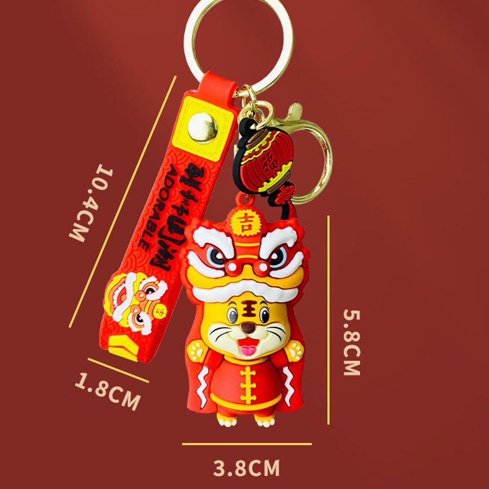 Móc Khóa Hình Sư Tử Đang Nhảy Múa Dễ Thương